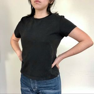 Reformation Black T Shirt